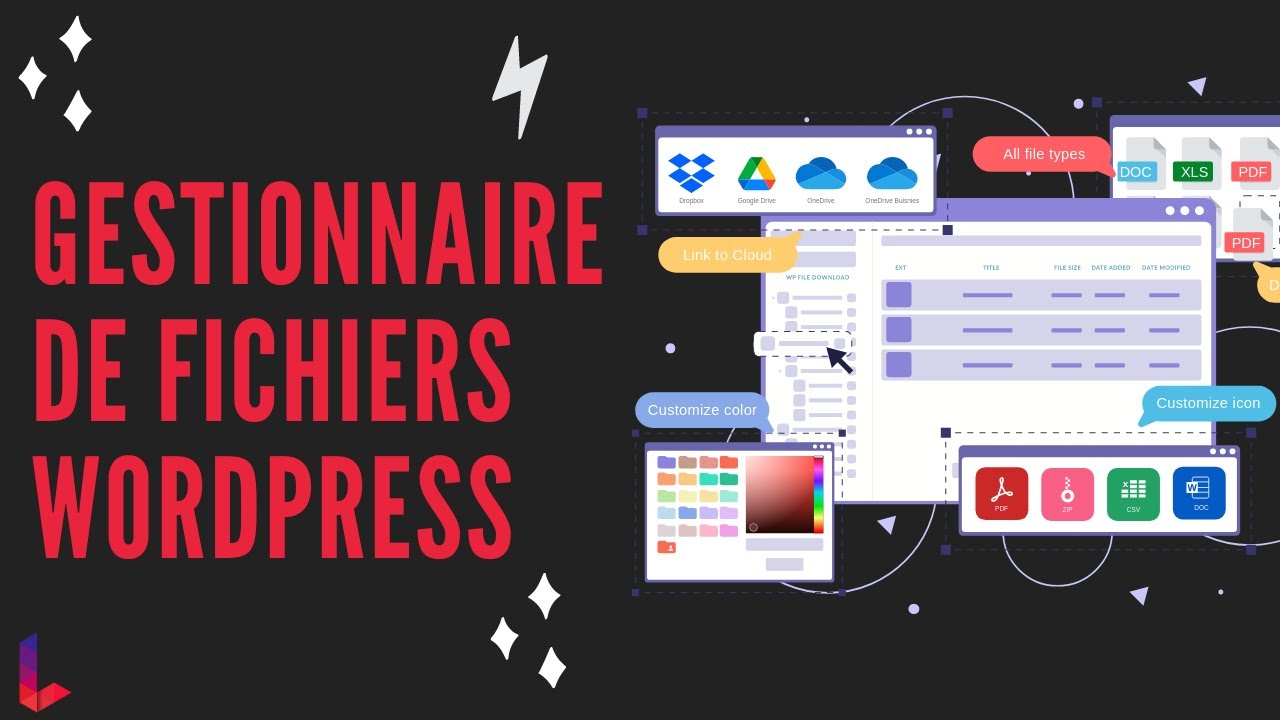Plugin de gestion de fichiers et de téléchargement WordPress