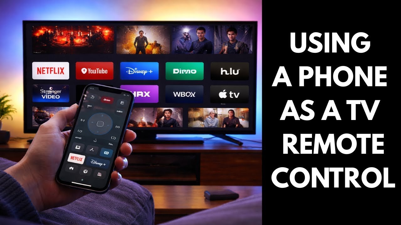 How to use a smartphone as a universal remote control with or without internet