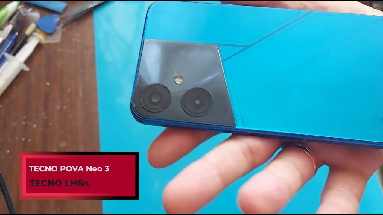 Replacing the display on a TECNO POVA Neo 3 (LH6n) phone
