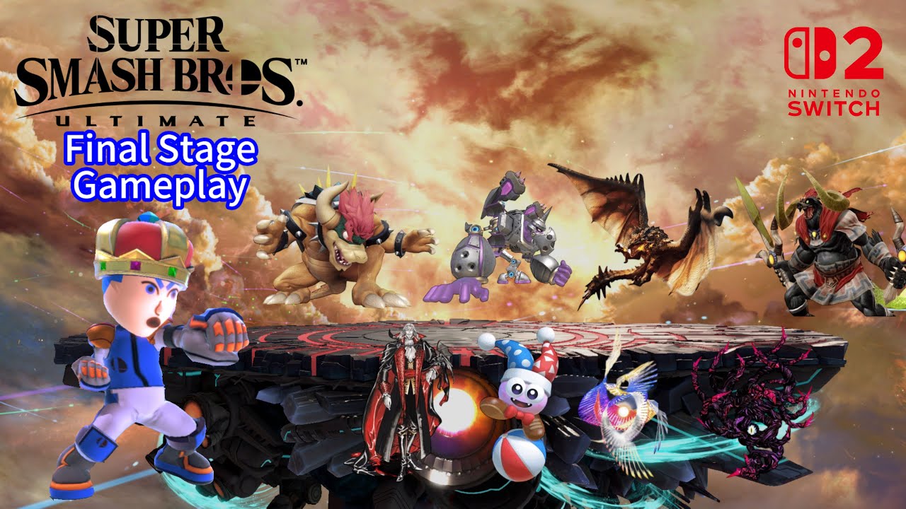 Super Smash Bros. Ultimate: Final Stage Gameplay [Switch 2]
