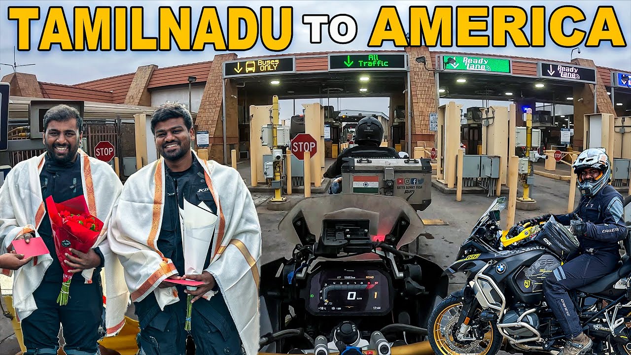 First Tamilnadu Bike Reaching America 🇺🇸 Texas 🔥🔥 | Cherry Vlogs