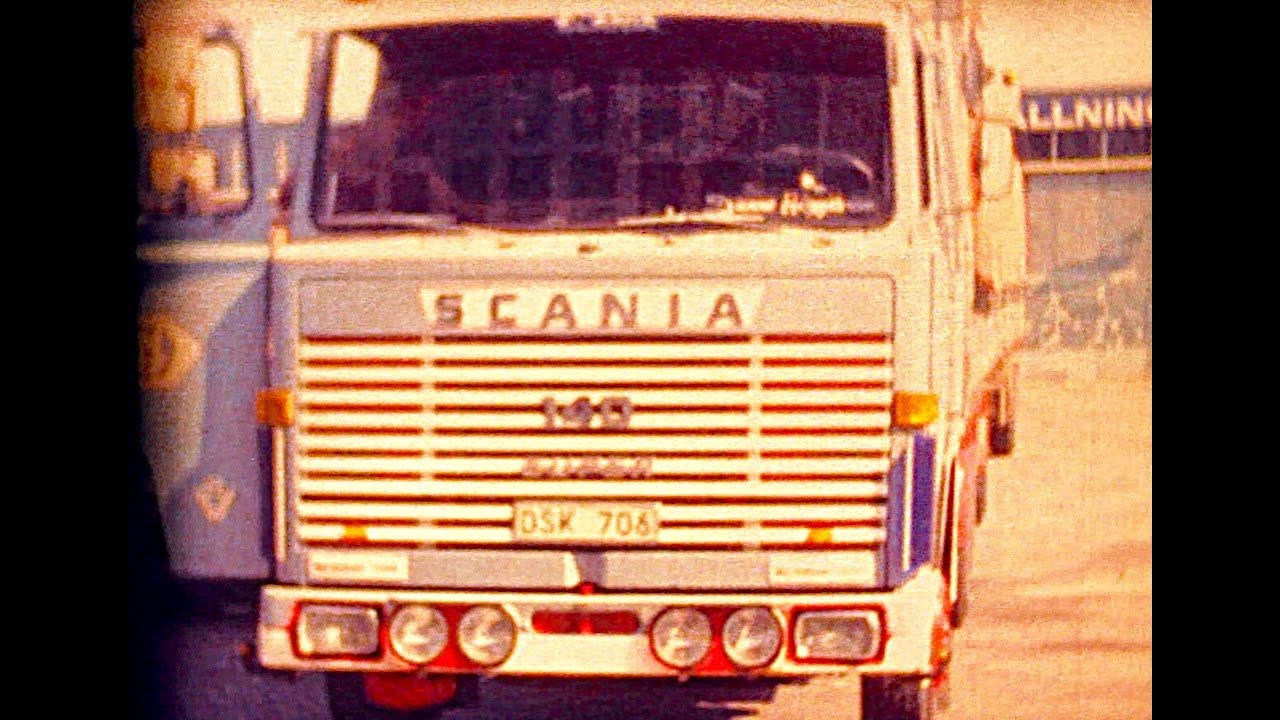 Scania 140 - Raw V8 Sound (1970s) | My Father Driving in Northern Sweden