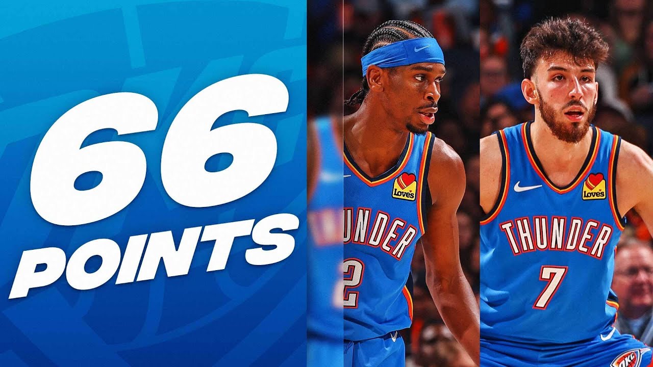 Shai Gilgeous-Alexander (31 PTS) & Chet Holmgren (35 PTS, 14 REB) BALL OUT! 🔥 | March 20, 2024