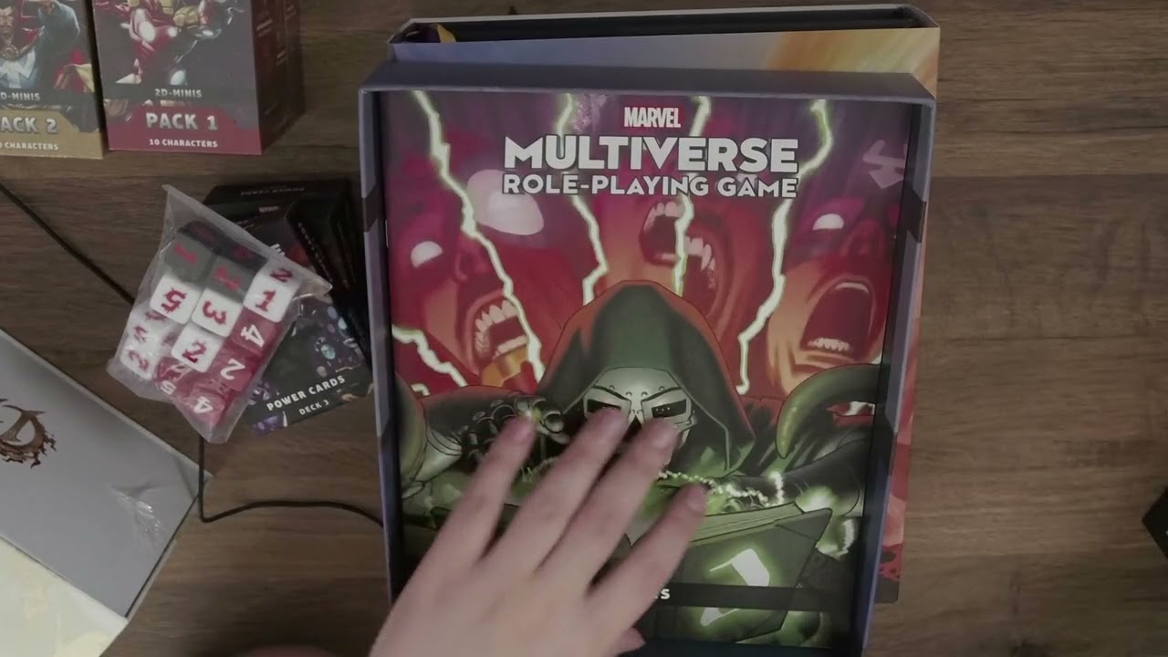 ASMR | Unboxing THREE RPG Core Sets! | Whispered & Spot Spoken, Unwrapping Sounds etc!