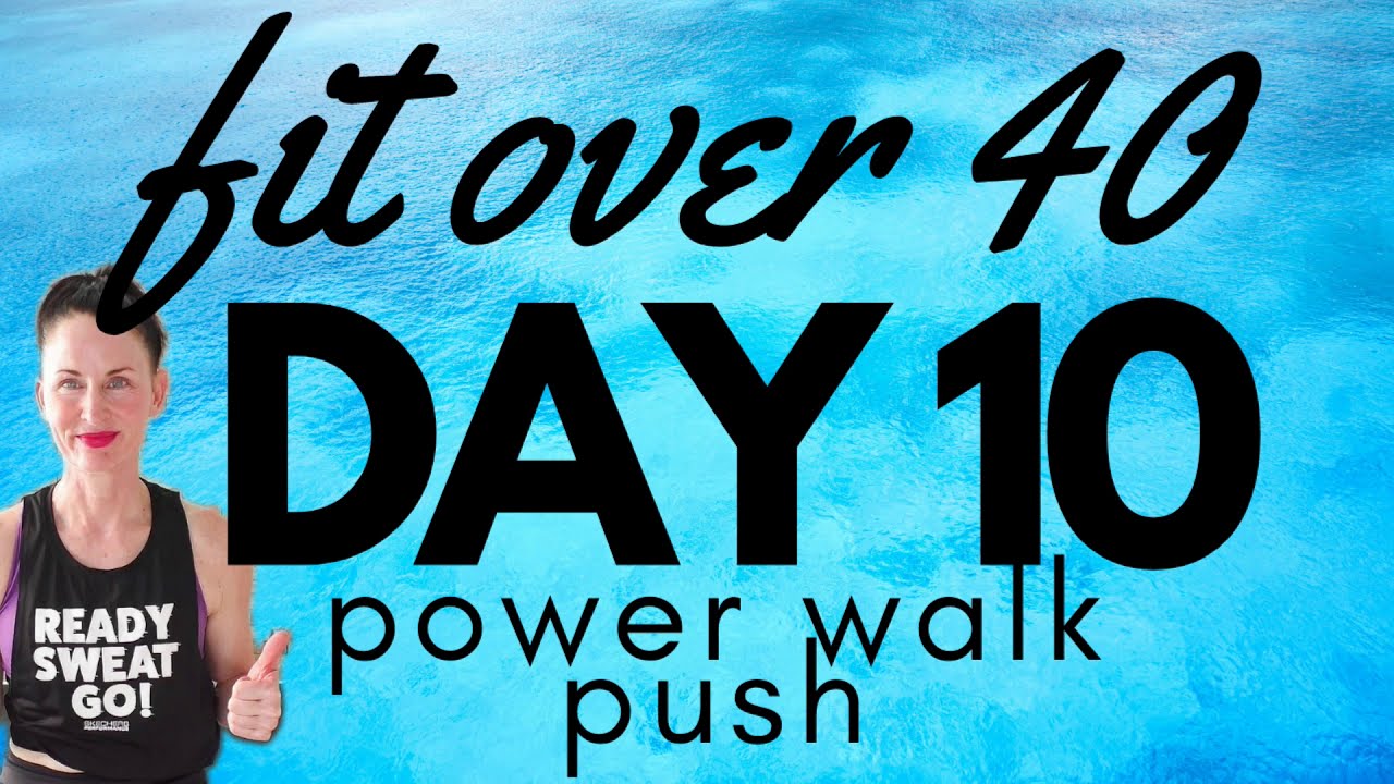Power Walk Push Using The Step Bench |  Take Your Power Walking UP a NOTCH!! Burn More Calories