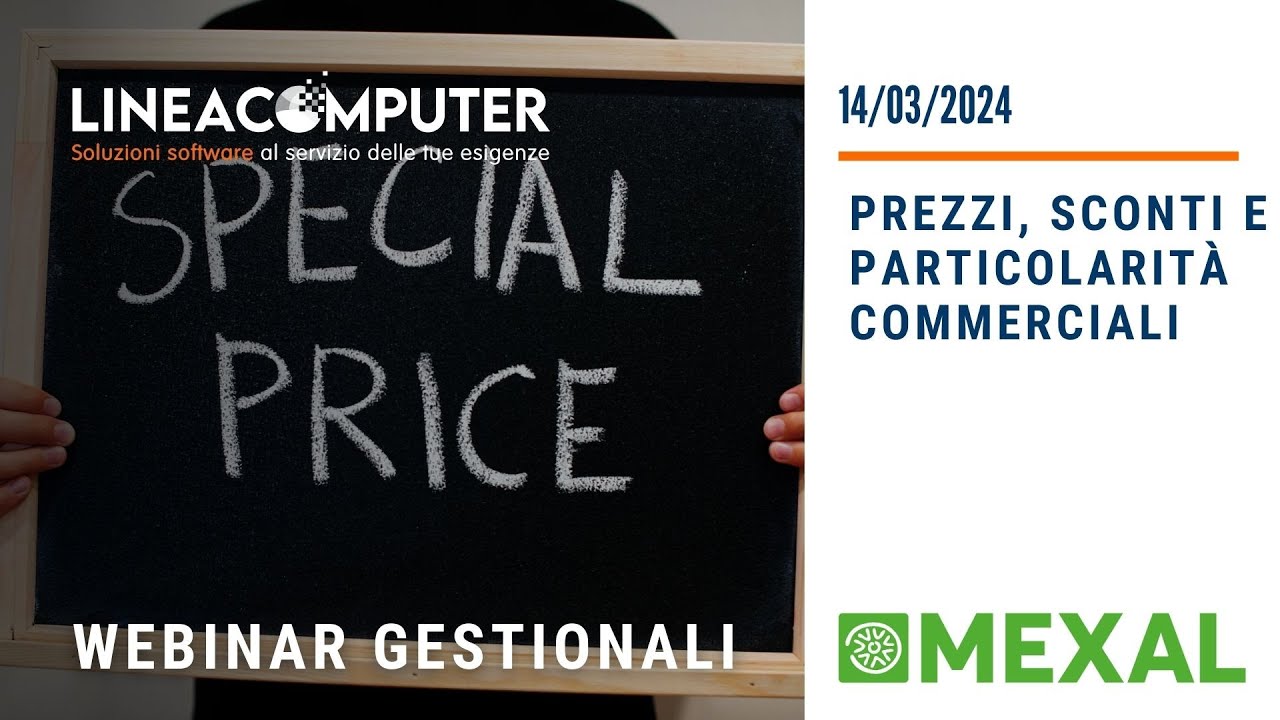 Webinar Passepartout Mexal: Prezzi, Sconti e Particolarità