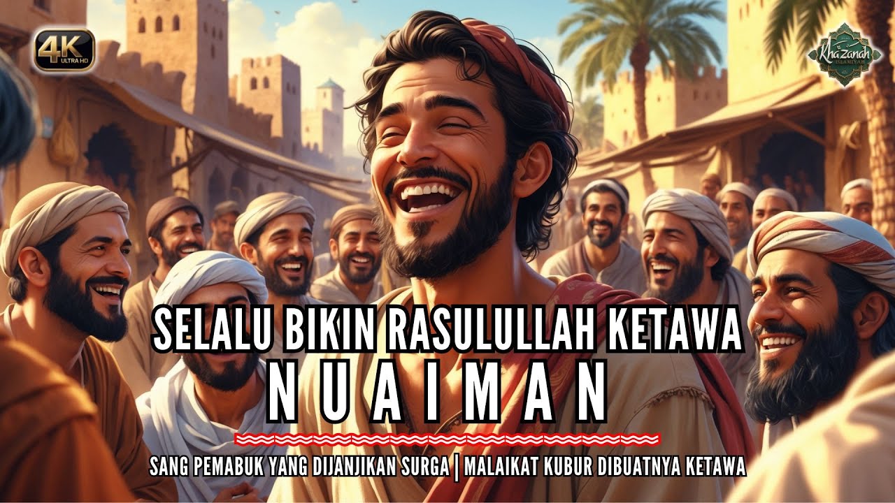 Bikin Ketawa! Kisah Nuaiman, PEMABUK Jahil yang Dijanjikan Masuk Surga | Cerita Islami