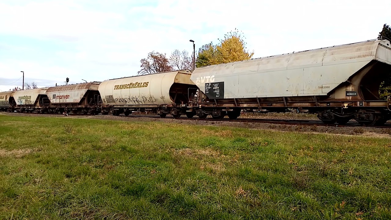 MMV sulzer indul Nagyatádról tehervonattal