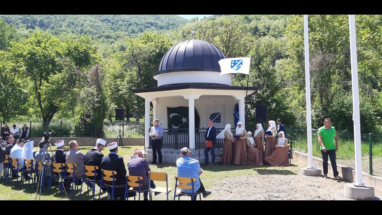 Otkrivanje šehidskog spomen obilježja u Abdulićima/Žanjevu - Bratunac
