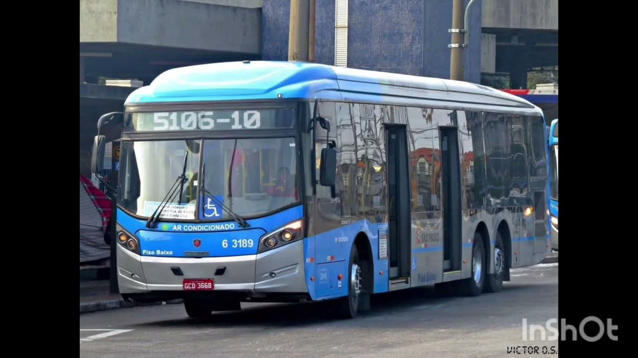 Linha 5106/10 - Mar Paulista x Largo São Francisco - #sptrans #onibussp #paratodos #mobibrasil #5106