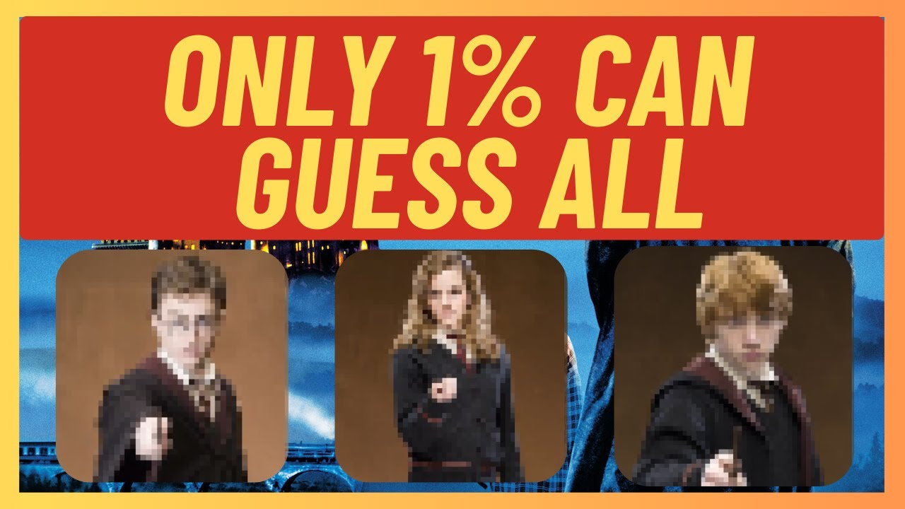 This Pixel Harry Potter Quiz Is Impossible ⚡