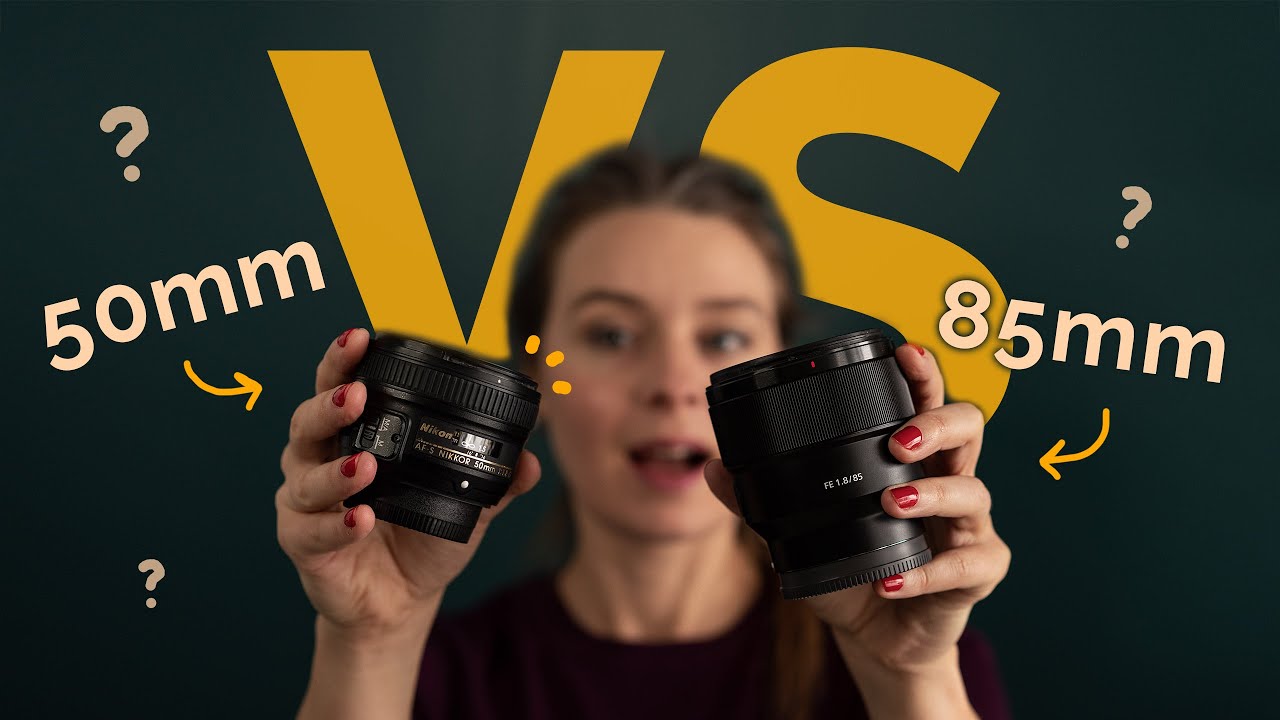 50mm f/1.8 vs 85mm f/1.8: Quel est le meilleur objectif pour des photos de portrait?