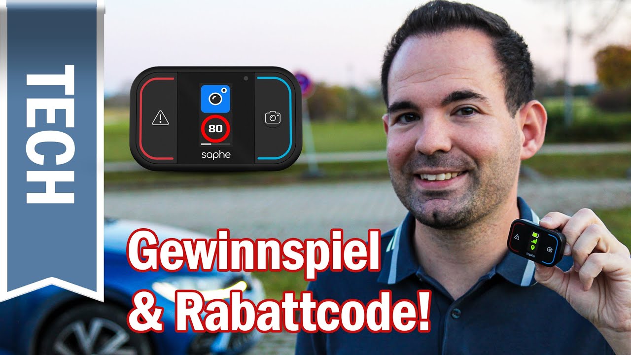 Saphe Drive Mini im (3.000 Kilometer) Test: Lohnt sich das Warn-Tool? Blitzerwarner = verboten?