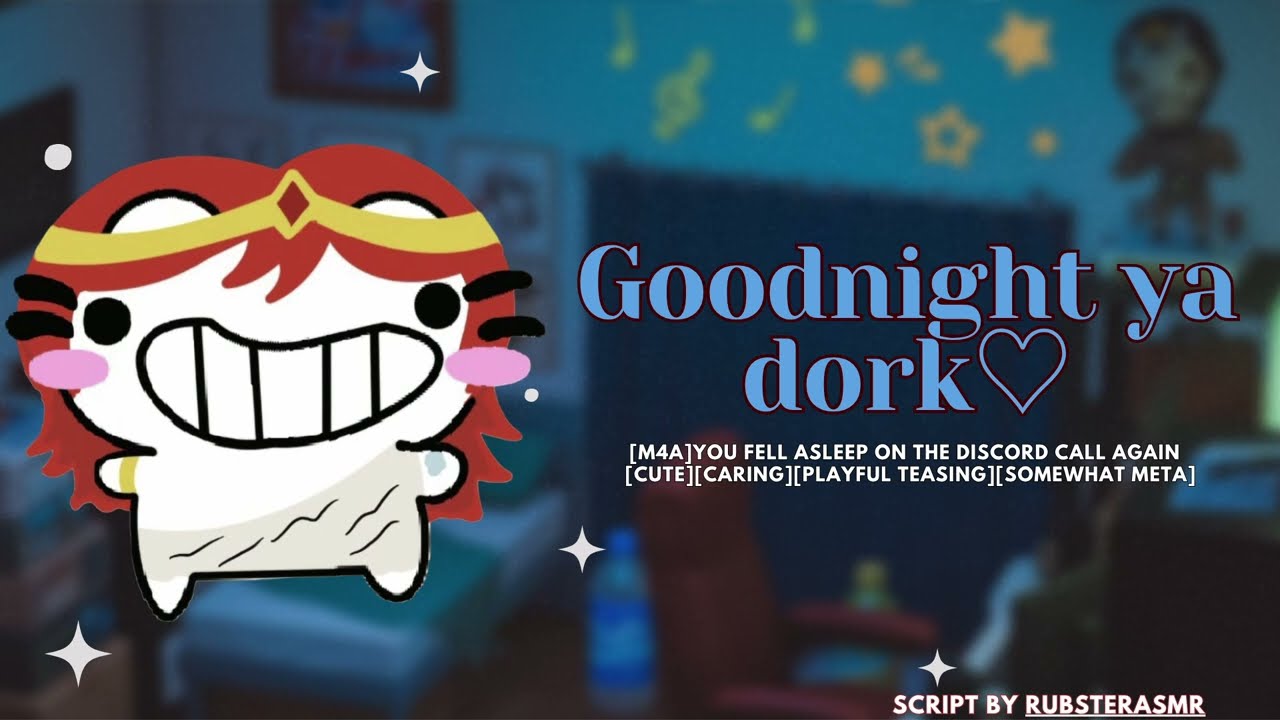[M4A] You Fell Asleep On The Discord Call Again [cute] [caring] [playful teasing]
