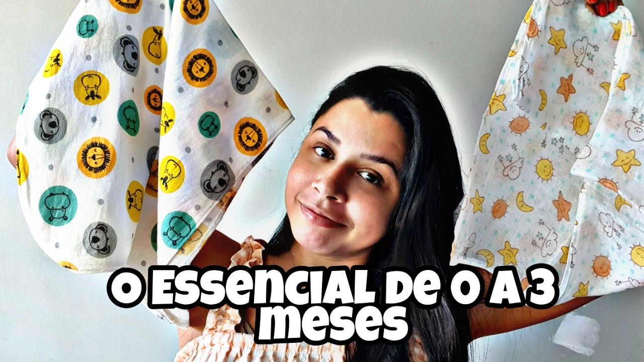 🔥ENXOVAL do Bebê|O que comprar  com QUANTIDADES e VALORES|O ESSENCIAL 0 a 3 meses
