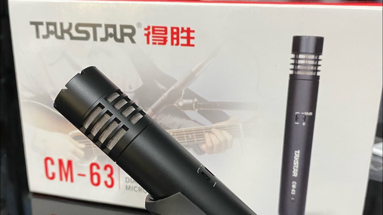 Micro hợp xướng Takstar CM63- Gi&aacute; rẻ- thu tốt