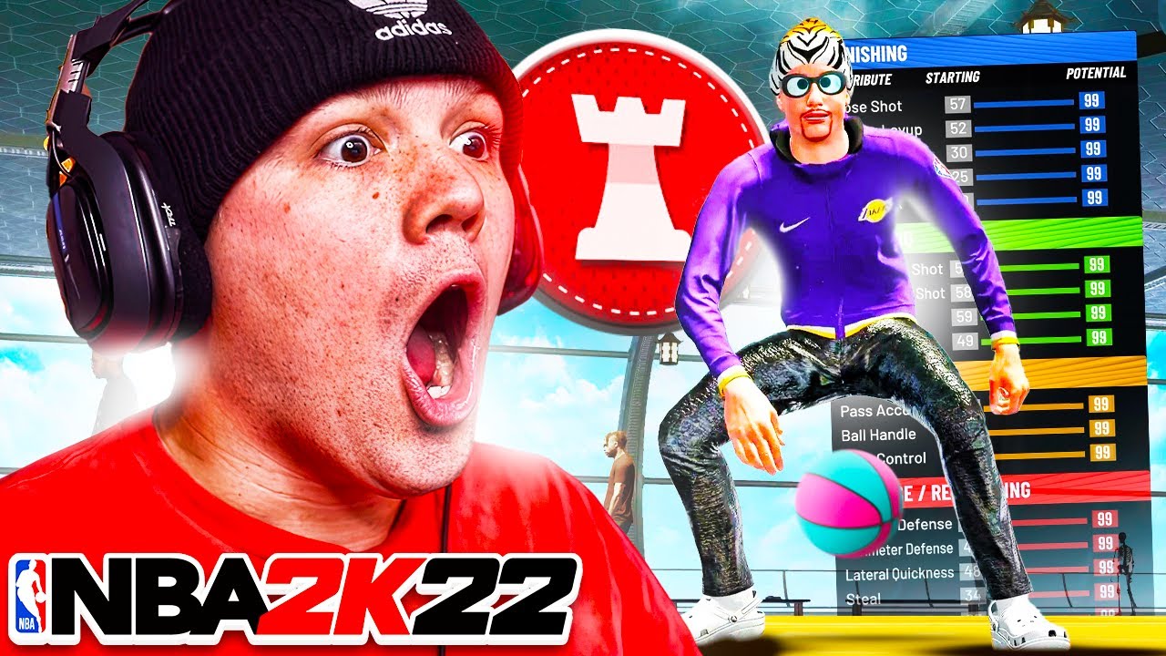 WHY TF IS THIS BUILD IN 2K22??!! (99 EVERYTHING)
