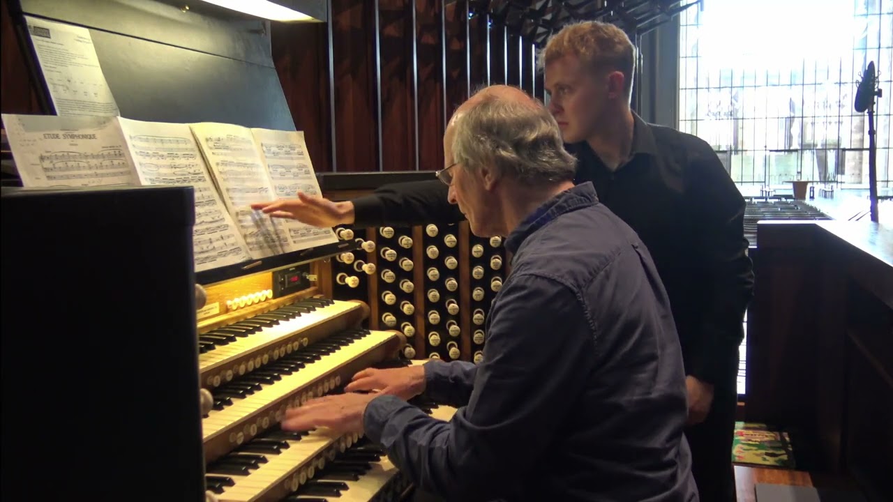 Enrico Bossi - Étude Symphonique - David M. Patrick - Coventry Cathedral Organ
