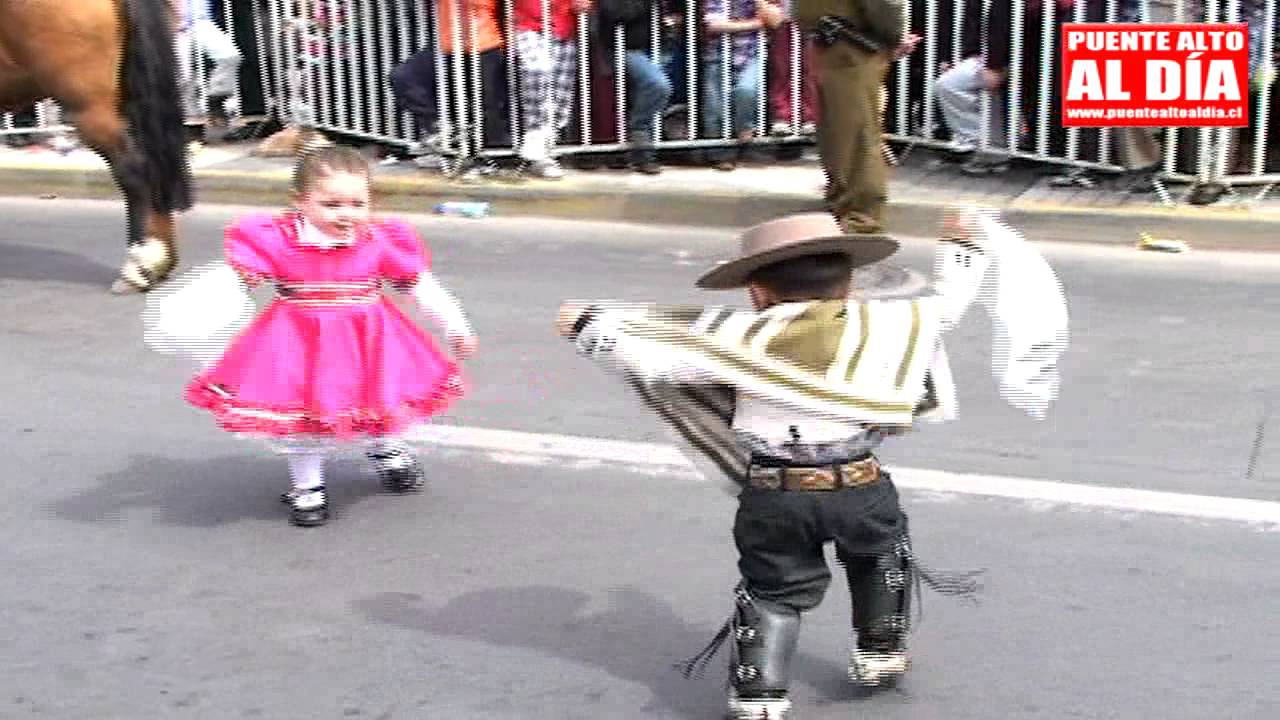 La mini cueca del desfile de Puente Alto / Puente Alto al Día tv