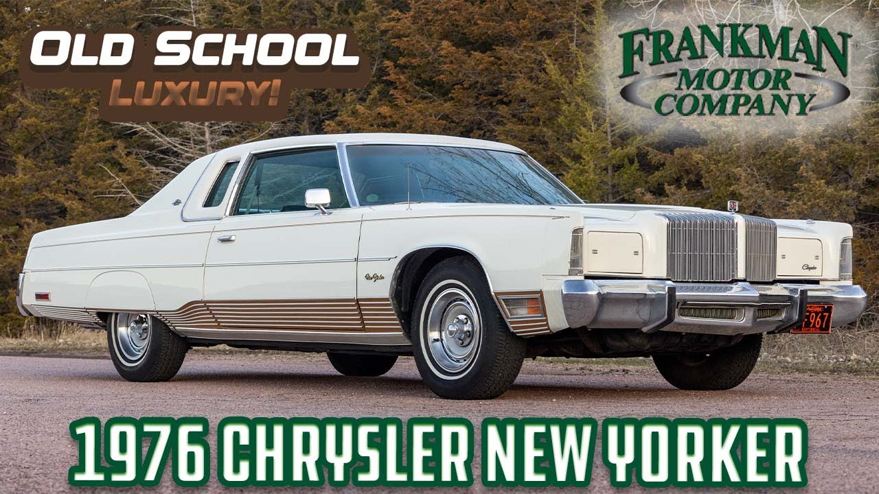 70K Mile 1976 Chrysler New Yorker - Frankman Motor Company - Walk Around & Driving