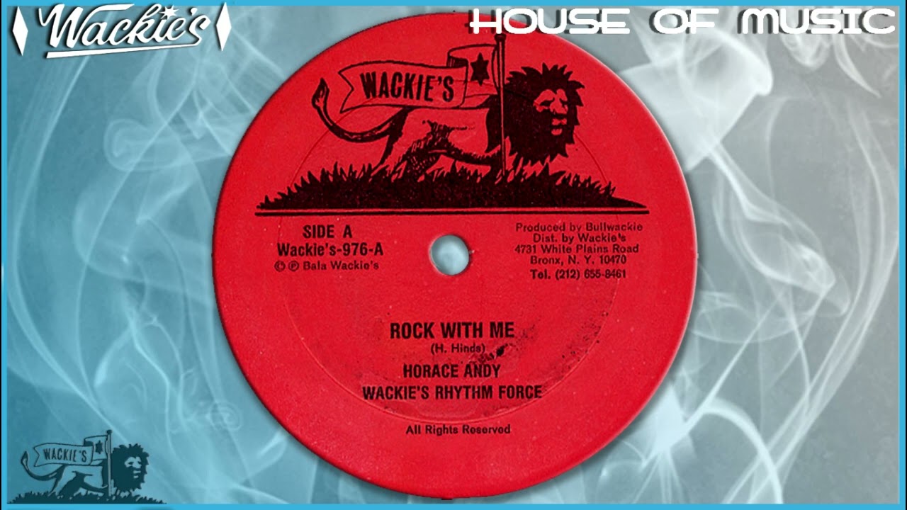 ROCK WITH ME ⇒12 INCH⇐  ♦Horace Andy & Wackie's Rhyhtm Force♦