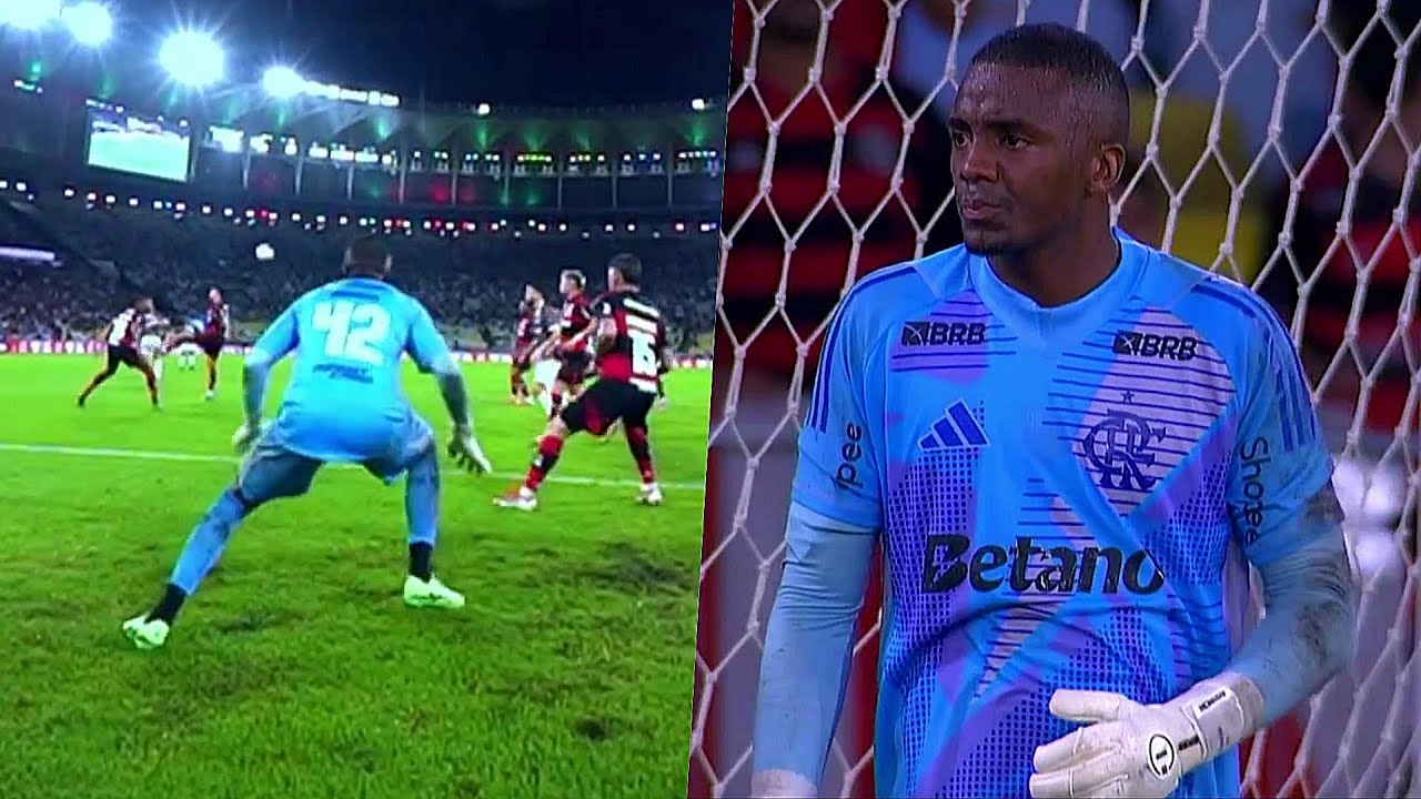 ESTREIA DO GOLEIRO ANDREW PELO FLAMENGO vs Fluminense (25/01/2026)