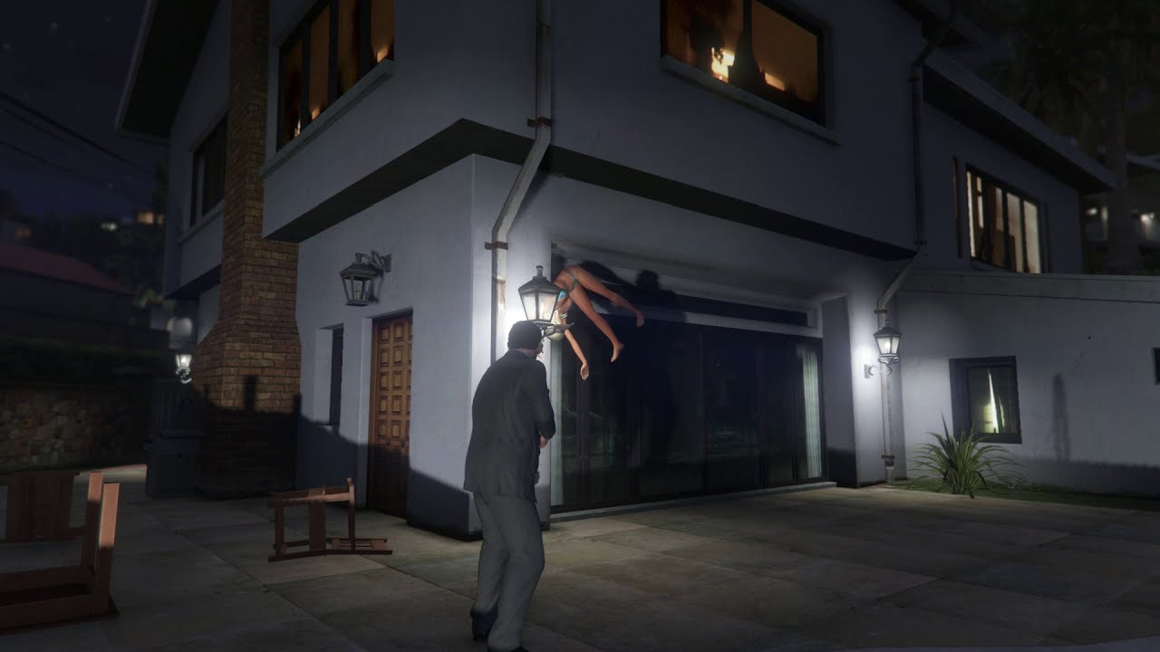DON'T GO TO THIS SCARY HOUSE IN GTA 5!