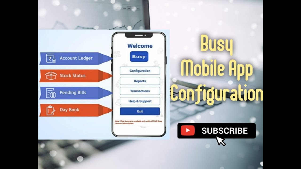 Busy Mobile App Configuration ll Himanshu Busy