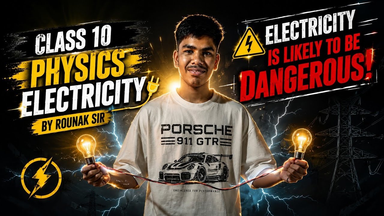 Class _ 10 Physics Electricity Explain By Rounak Sir 