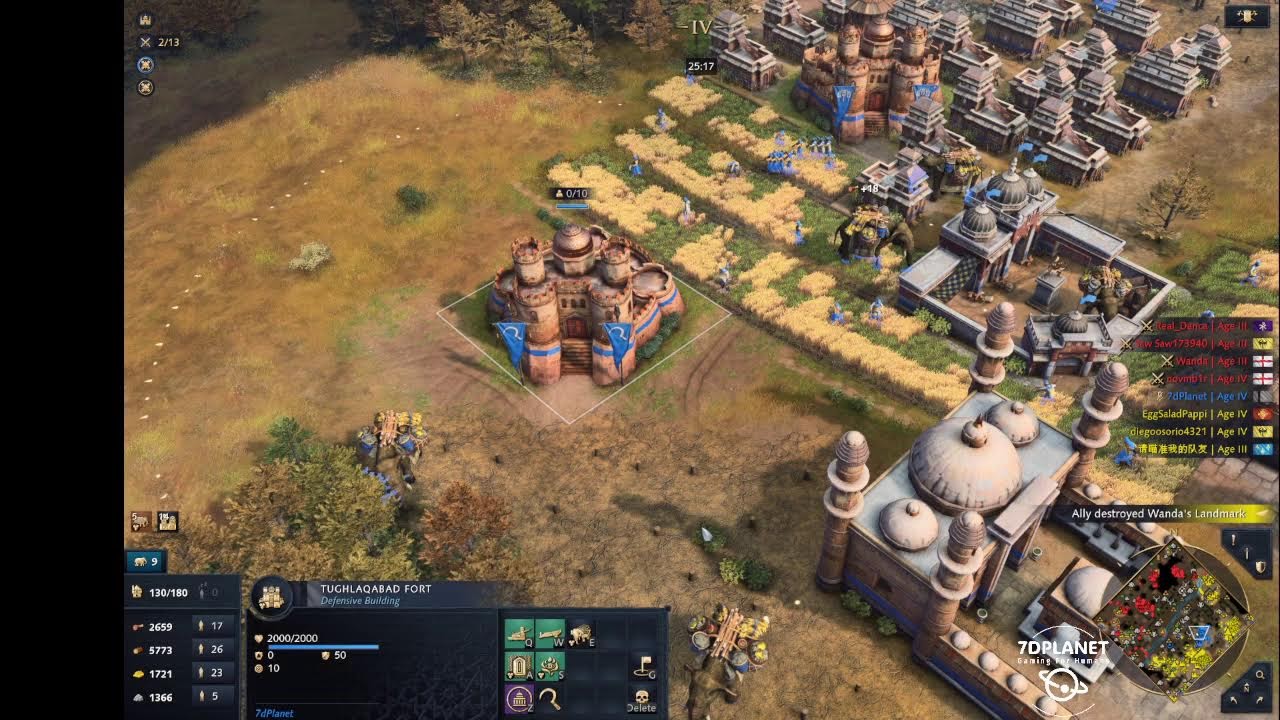Age Of Empires IV Team Ranked Battle Match