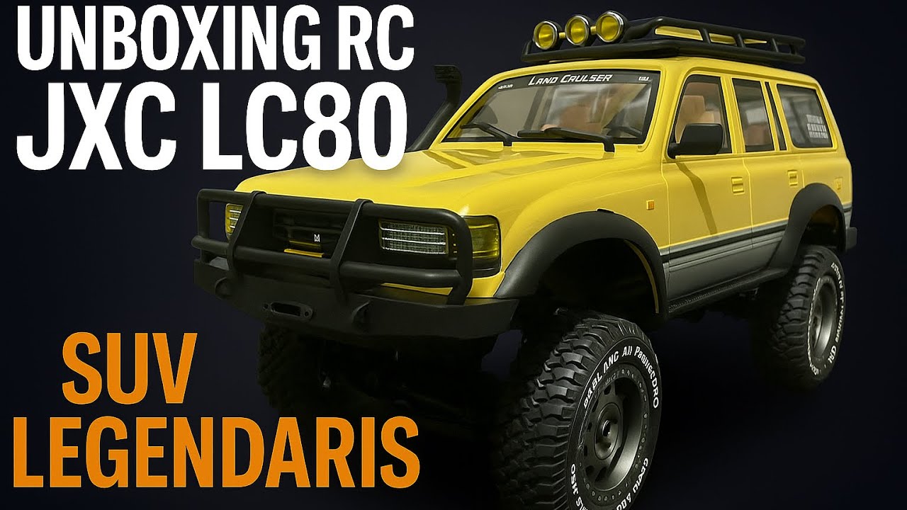 UNBOXING RC SUV LEGEND LC 80 | JXC LC 80