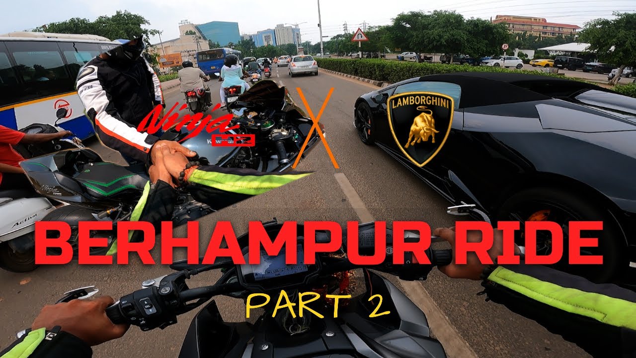 Berhampur Ride Part 2- Super Machines Of Odisha #lamborghini #h2 #ninja #z900 #superbike #biker #fly