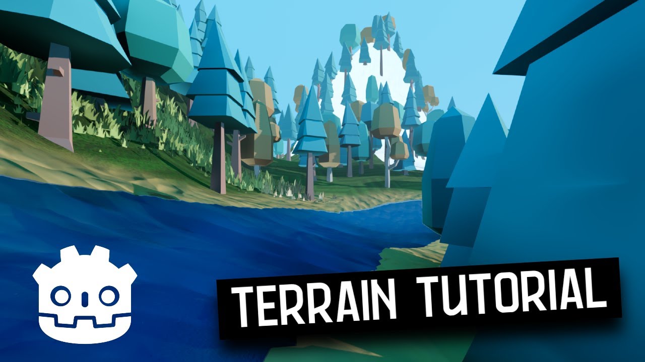 Create a 3D TERRAIN with Godot Tutorial | TerraBrush Alpha Release