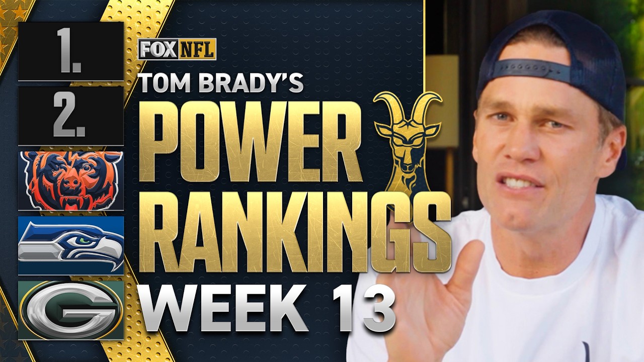 Tom Brady's Week 13 Power Rankings 🚨