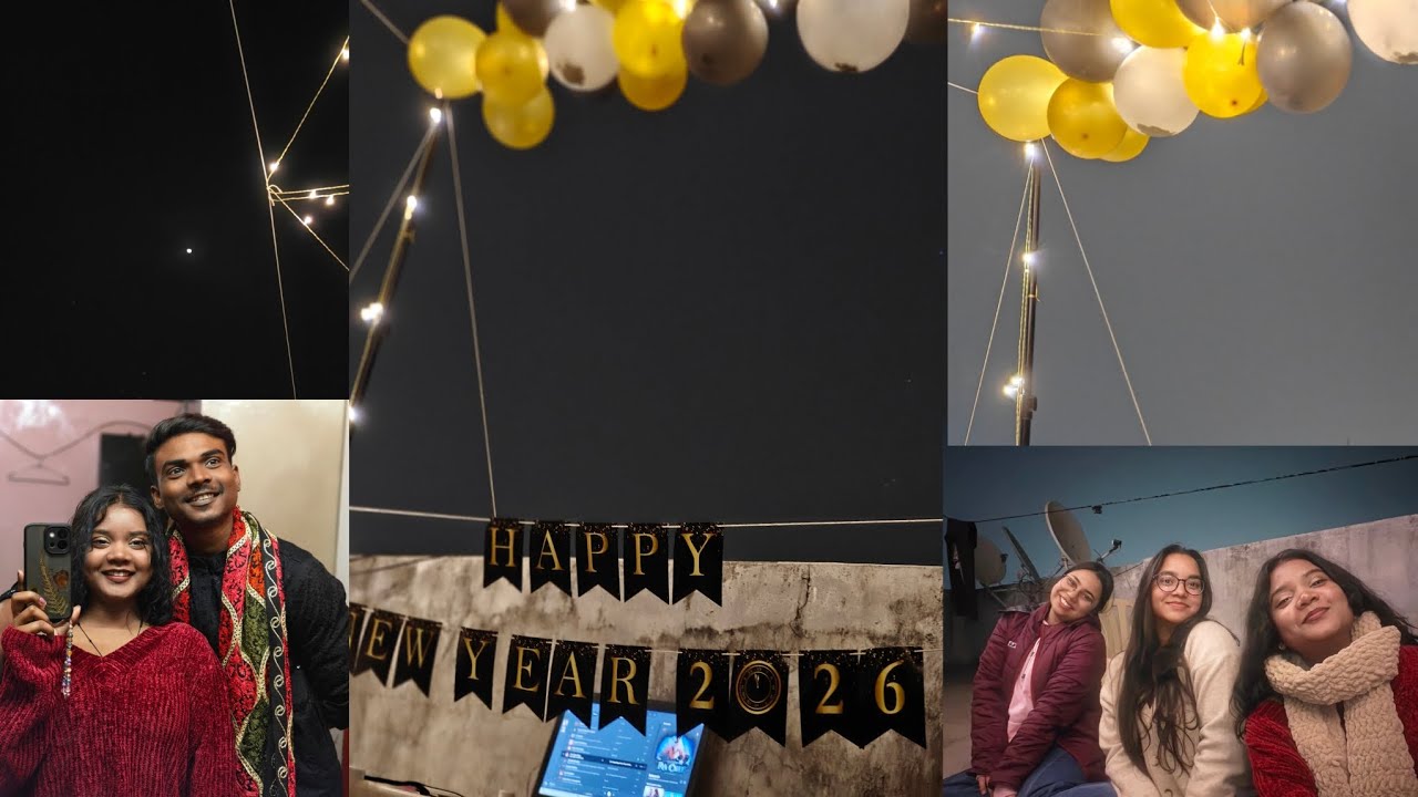 New year celebration🥳| 2026 Celebration Vlog | Dancing Into the New Year💃🏽