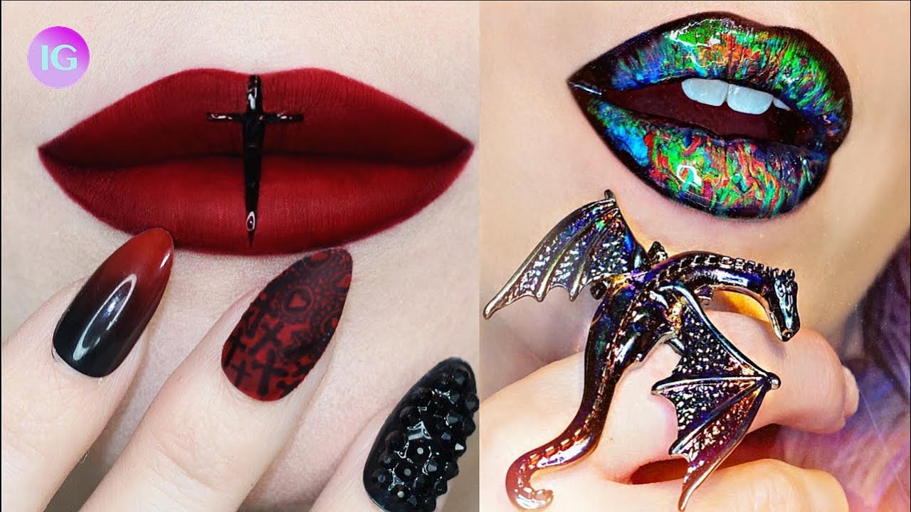 Stunning Lip Art Videos | Lips Drawing Tutorials Compilation