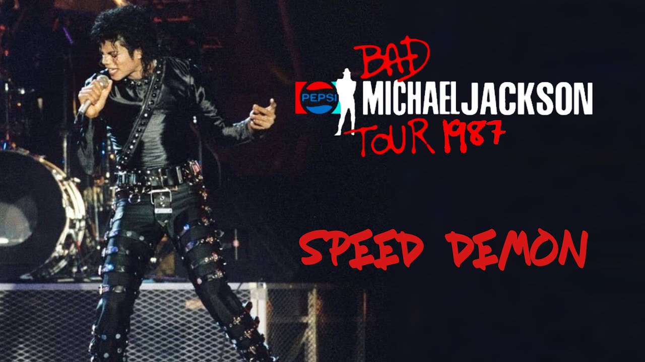 Speed Demon | Bad World Tour 1987 | Yokohama, Japan | Fanmade Performance