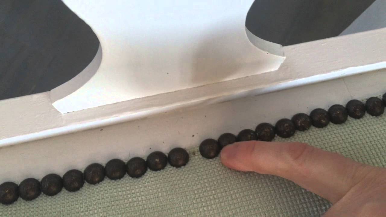 Don't Be Afraid of Upholstery Nails/tacks