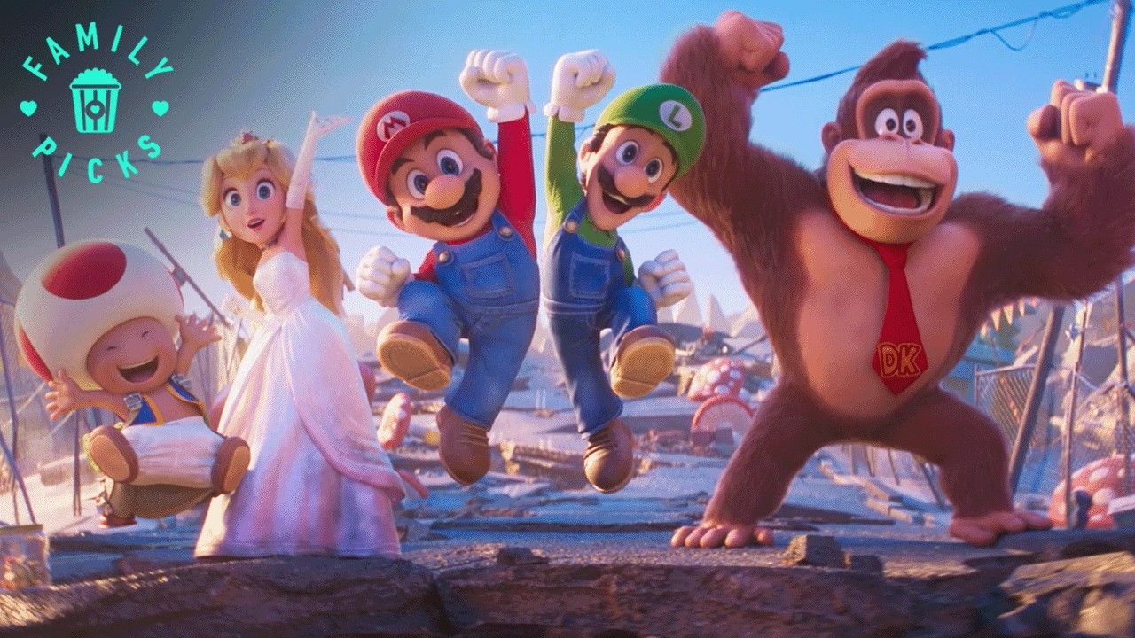 Mario and Luigi Use the Super Star to Defeat Bowser | The Super Mario Bros. Movie