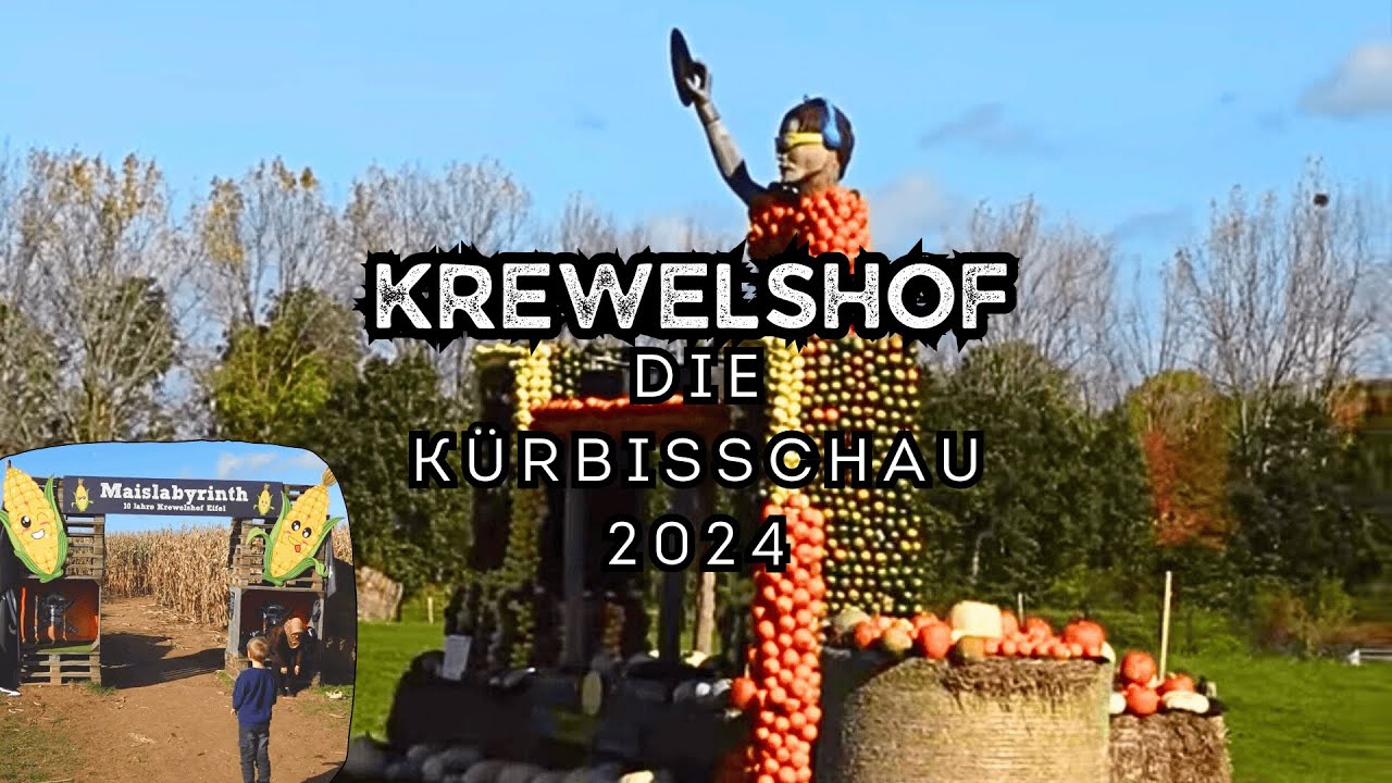 Kürbisschau 🎃 | Krewelshof Mechernich – Herbstlicher Ausflugstipp für die ganze Familie