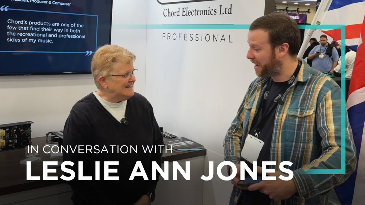 In conversation with Leslie Ann Jones at NAMM