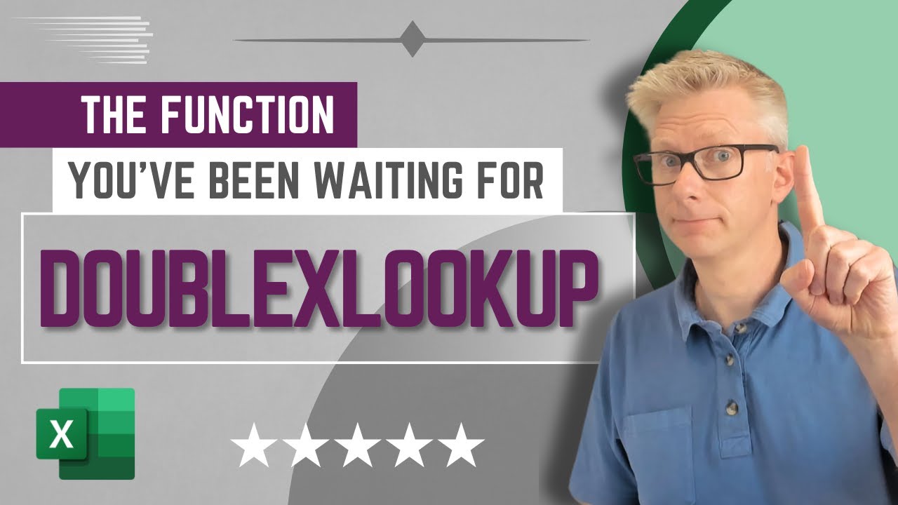 DOUBLEXLOOKUP... the Excel function you've been waiting for!