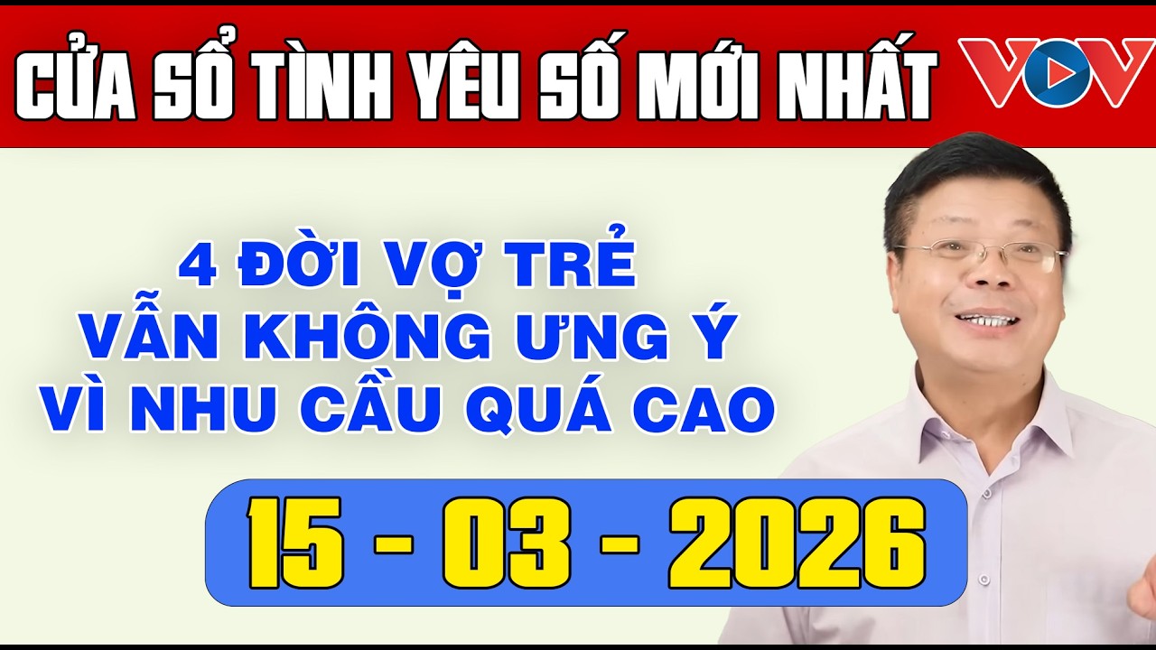 Trò Chuyện Cùng Đinh Đoàn: Nghe Cửa Sổ Tình Yêu Ngày 15/03/2025 | Tư Vấn Tâm Lý, Tình Yêu, Hôn Nhân