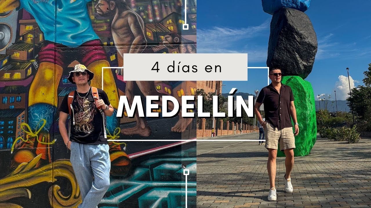 4 días en Medellín 2025 | Transporte, costos, hospedaje, ruta, qué hacer
