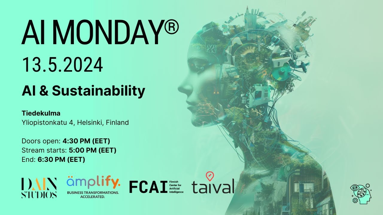 AI Monday Helsinki: AI & Sustainability
