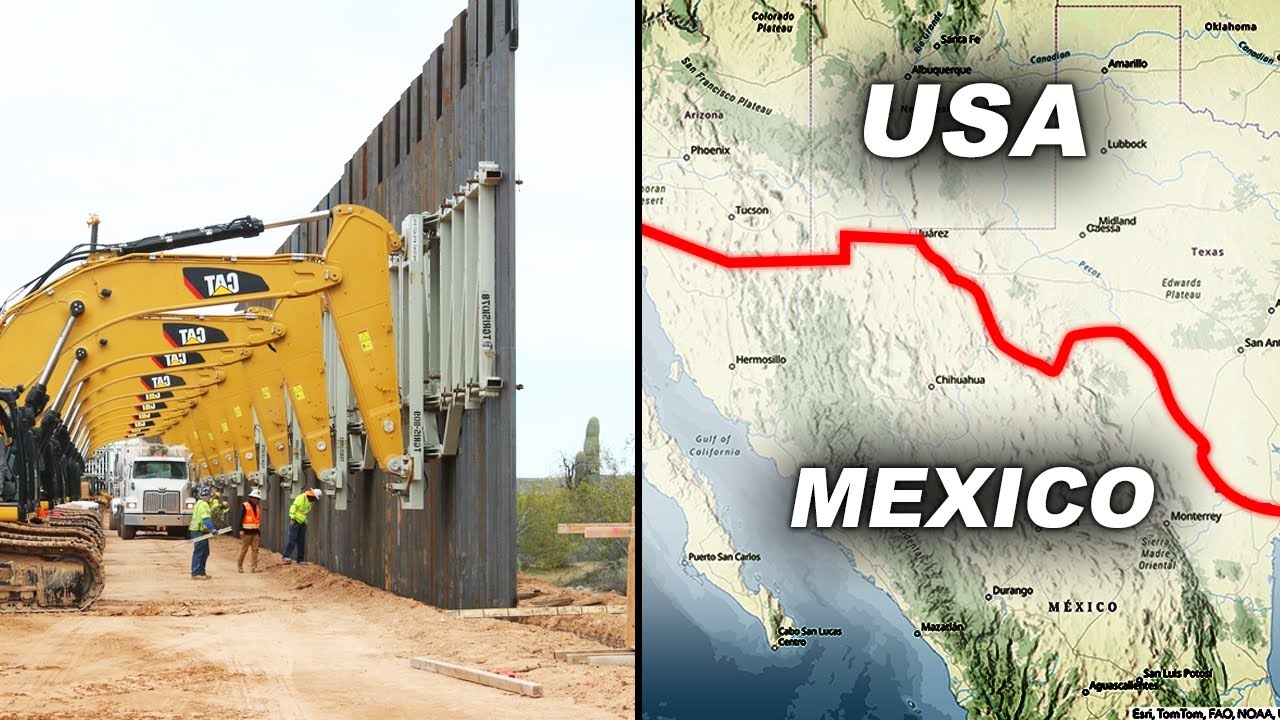 *MAJOR UPDATE* Border Wall Construction Map shows INSANE Progress!
