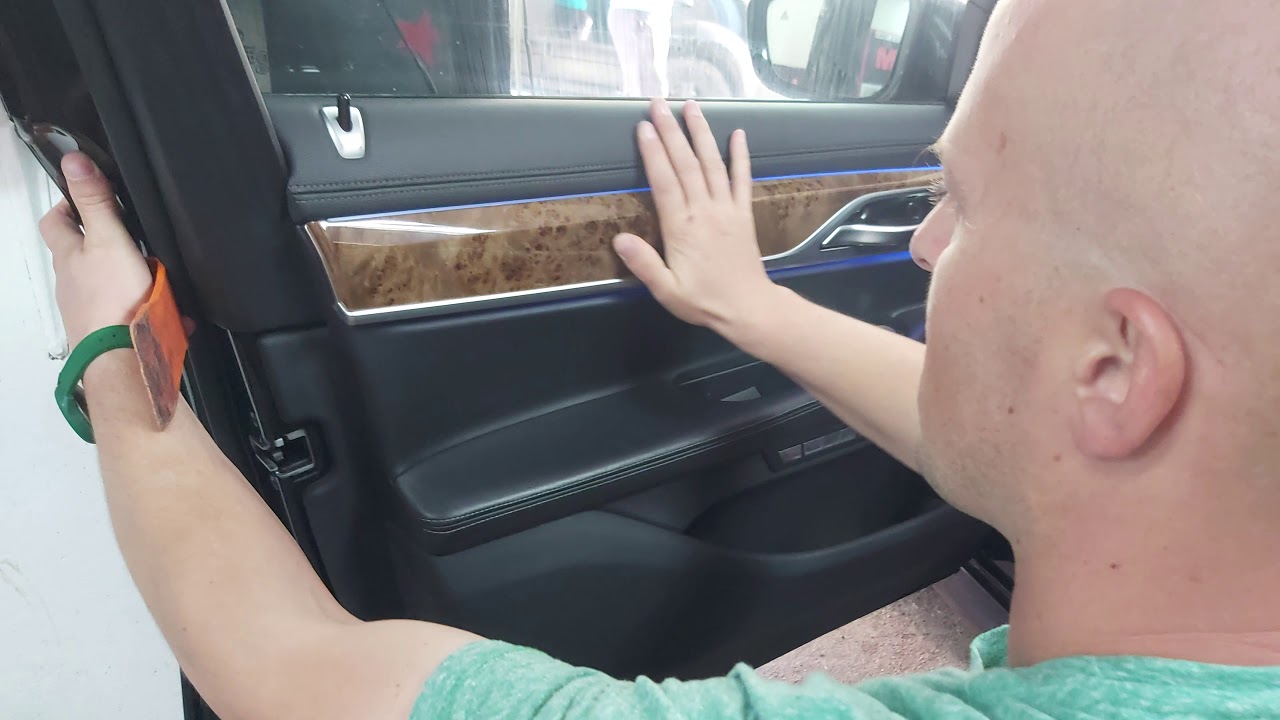 HOW to remove door panel NEW BMW 7 SERIES