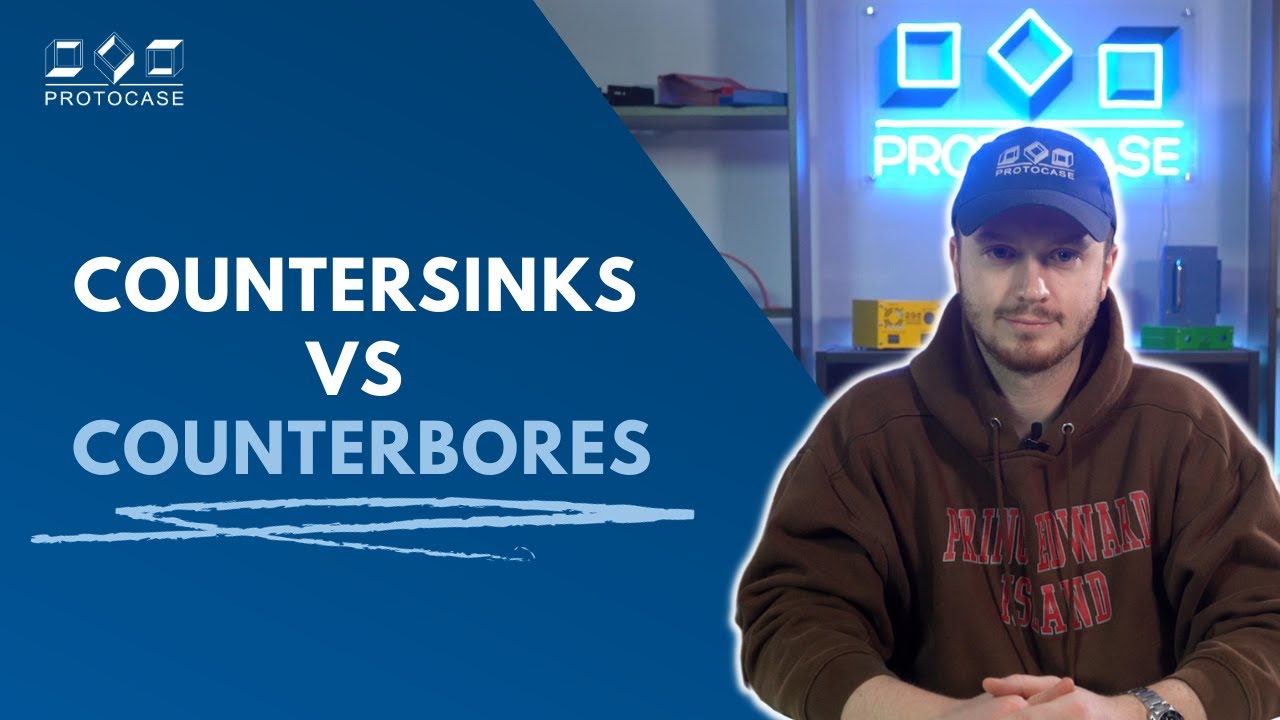 Proto Tech Tip - Countersink vs Counterbore