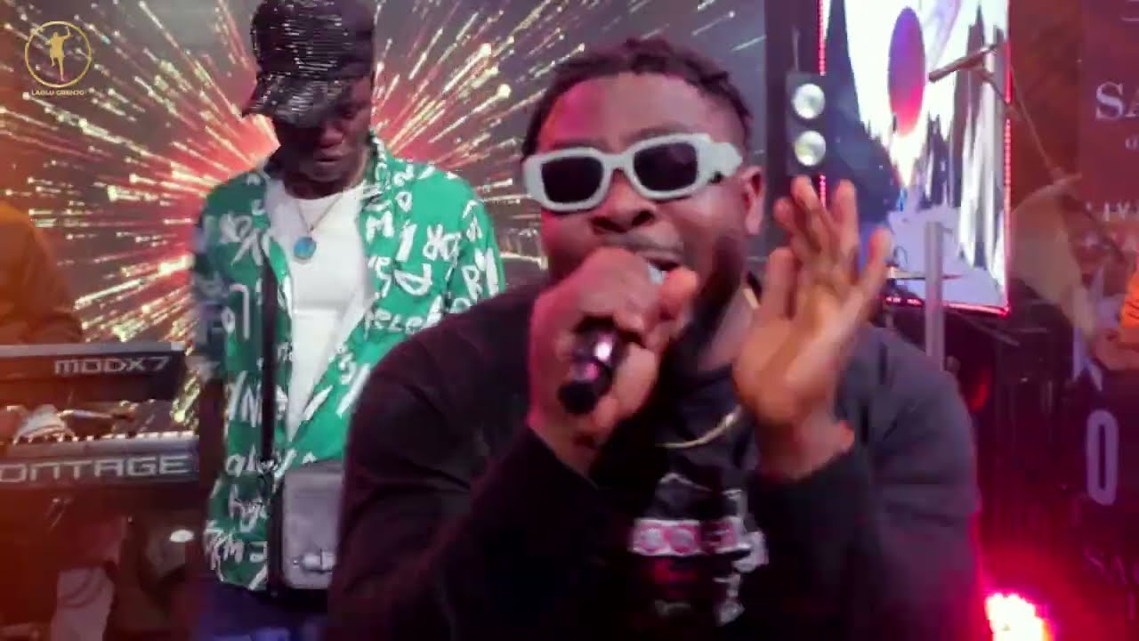 Laolu Gbenjo - FREESTYLE WITH  OGB AT LG STUDIO