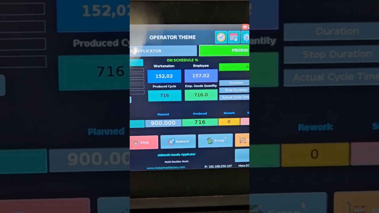 meta smart factory, measuring production line efficiency in real-time and finding bottleneck.